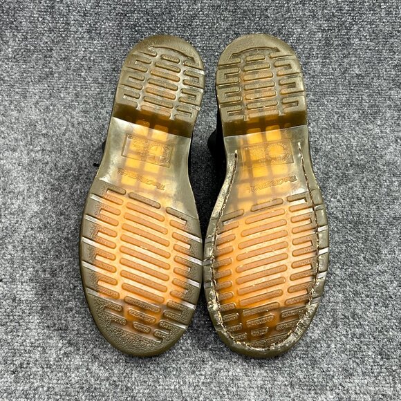 Dr. Martens 1460 Pascal Boots Women's Size 9 Black Virgin Leather Lace Up Combat - Picture 10 of 14